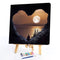 Frameless Painting By Numbers DIY Heart Mountain Drawing On Canvas Art Craft Kit