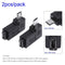 2pcs 90° Micro USB Female, Micro USB Male Adapter Male