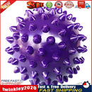 PVC Spiky Ball Trigger Point Fitness Hand Foot Pain Relief Ball (Purple) Newly