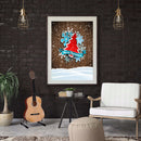 5D Drill Point Handicraft Cartoon Xmas Tree Rhinestone Art Diamond Painting