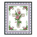 14CT Stamped Cross Stitch Kit DIY Magic Print Needlework Embroidery (J041) Newly