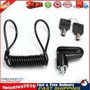 Anti-Theft Wheels Disc Brakes Lock w/ Steel Wire for M365 Scooter (Black) Newly