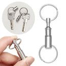 Ring Disassemble Separable Key Ring Keychain Separate Child-mother Buckle