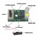 Lamp Circuit Board Garden Wall Lamp for Christmas Lighting with Battery Box