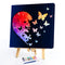 DIY Oil Paint by Numbers Heart Butterfly Acrylic Drawing Kit Coloring Picture