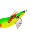 Fishing Lure Hard Bait Shrimp Wooden Fishing Wobbler Squid Jig Artificial Baits