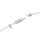 2 pcs Hydraulic Clutch Brake Bleeder Hose One Way Valve Tube