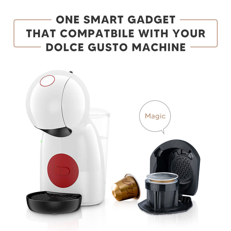 Coffee Capsule Adapter Coffee Conversion Holder for Piccolo XS Genio S