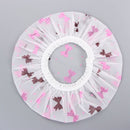 Waterproof Reusable Thicken Elastic Shower Cap Hair Cover Bath Hat Spa Bathing