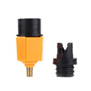 Air Valve Adapter Kayak Rowing Boat Pump Adaptor for SUP Board (Orange) Newly