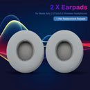 2pcs Earpads Leather Memory Foam Cushion for Beats Solo 2/3 Wireless Headphone