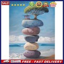 5D DIY Full Drill Diamond Painting Sea View Cross Stitch Mosaic Craft Kit Dec