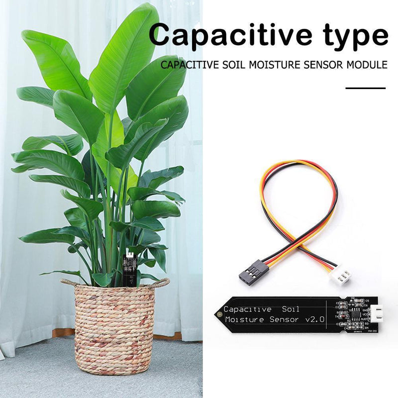 Capacitive Soil Moisture Sensor Not Easy to Corrode Components Sensor Board Set
