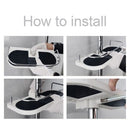Sprinkler Frame Storage Tray Bath Soap Holder Bathroom Pole Shelf Shower Rack