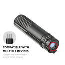 Strong LED Flashlight Aluminum Alloy Mini Portable Pen Clip Light Pocket Torch
