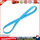Elastic Sweatbands Pure Anti-slip Football Sport Running Headband (Blue) Newly