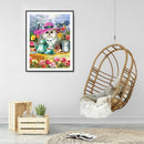 5D DIY Diamond Painting Kits Cat Full Round Drill Wall Art Crafts Mosaic Decor