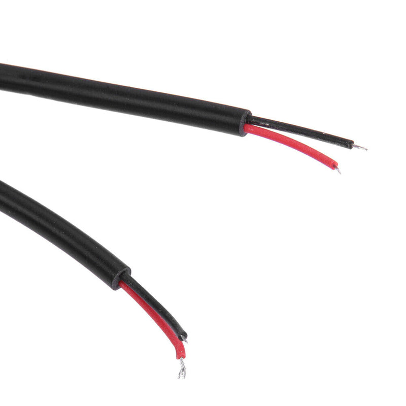 2Pcs Black Led Car Tail Light Universal Motorcycle Light Emitting Diode Numbers