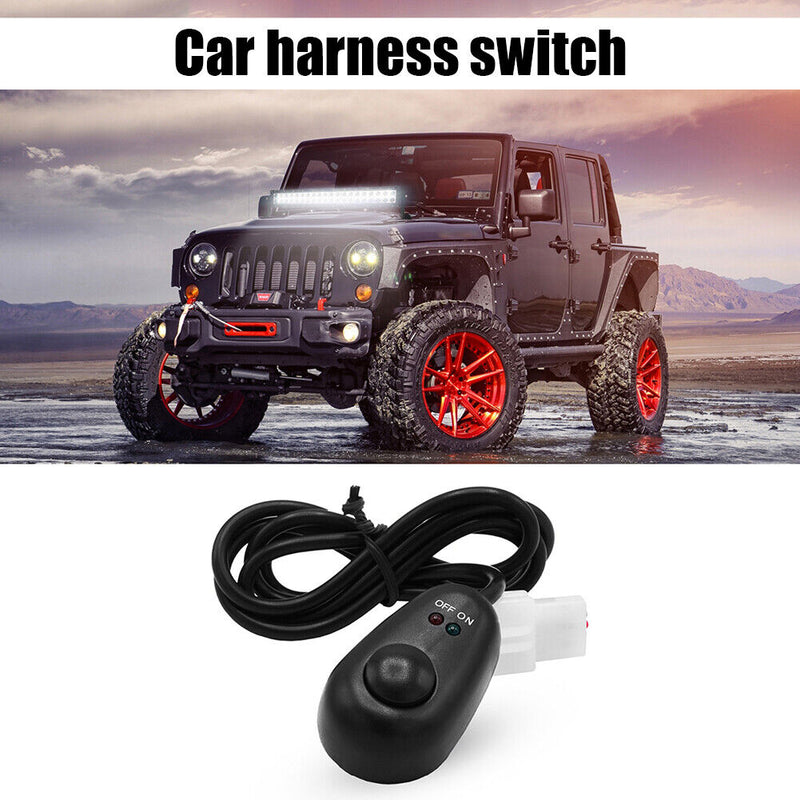 12V 24V On/Off Switch with Two-Tone Display for Offroad LED Work Light