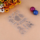 DIY Transparent Cartoon Scrapbooking Album Card ?Silicone Seal Stamp Sheets
