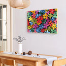 Kaleidoscope Oil Paint By Numbers Kits DIY Handpainted on Canvas Wall Picture