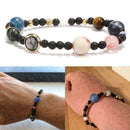 MINIVERSE BRACELET Planets Solar System Stone Gift Gift Bracelet E5G0 T5F1 Z7C0