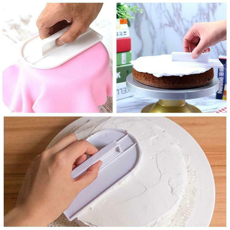 Kuchen Smoother Fondant Glätter Torten glätter Tortendekoration Smoother W0N6