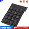Mini Bluetooth-compatible Numeric Keypad Wireless Number Pad 18 Keys Keyboa