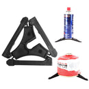 Broadroot Folding Outdoor Camping Hiking Gas Container Holder Bottles Shelf K