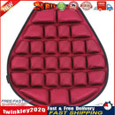 Motorcycle Seat Cushion Motorbike Sunscreen Pressure Relief Saddle (Red) Newly