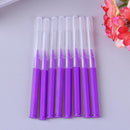 8pcs/Pack I Type Interdental Brushes Dental Cleaning Massage Tool(Purple)