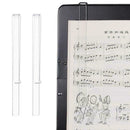 Acrylic Sheet Music Clip Transparent Lightweight and Supply Durable X7Z9