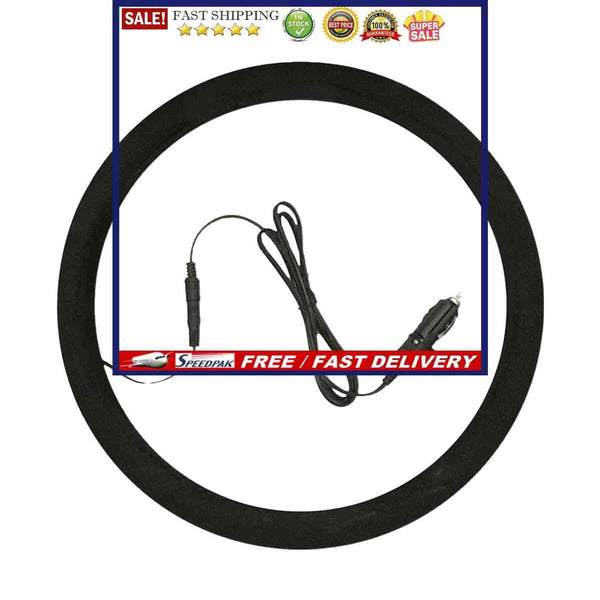 Heated Steering Wheel Cover - Quick Heating Electrical Auto Steering Wheel