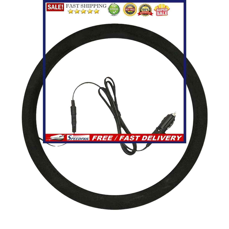 Heated Steering Wheel Cover - Quick Heating Electrical Auto Steering Wheel