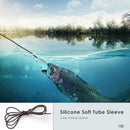 1m DIY Silicone Soft Rigs Tube Sleeve for Carp Fishing Tackles (Brown)