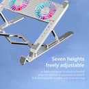 PC Laptop Silent Fan Foldable Cooling Support Height Adjustable Notebook Stand