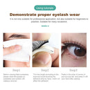 #A Reusable Self-Adhesive No-Glue Eyelash Glue Strip False Lash Tape Grafting To