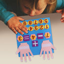 Intelligence Mathematics Felt Numbers Toddler Brain Development Counting Finger