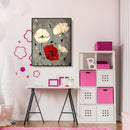 Painting By Numbers Kit DIY Flowers Hand Painted Canvas Oil Art Picture