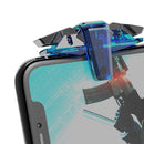 2pcs X7 Phone Gamepad Trigger Fire Button Aim Key Smartphone Controller for PUBG