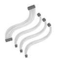 PC Case Extension Wire 24Pin Mainboard+CPU(4+4)8PIN +2xGPU(6+2)8PIN (White)