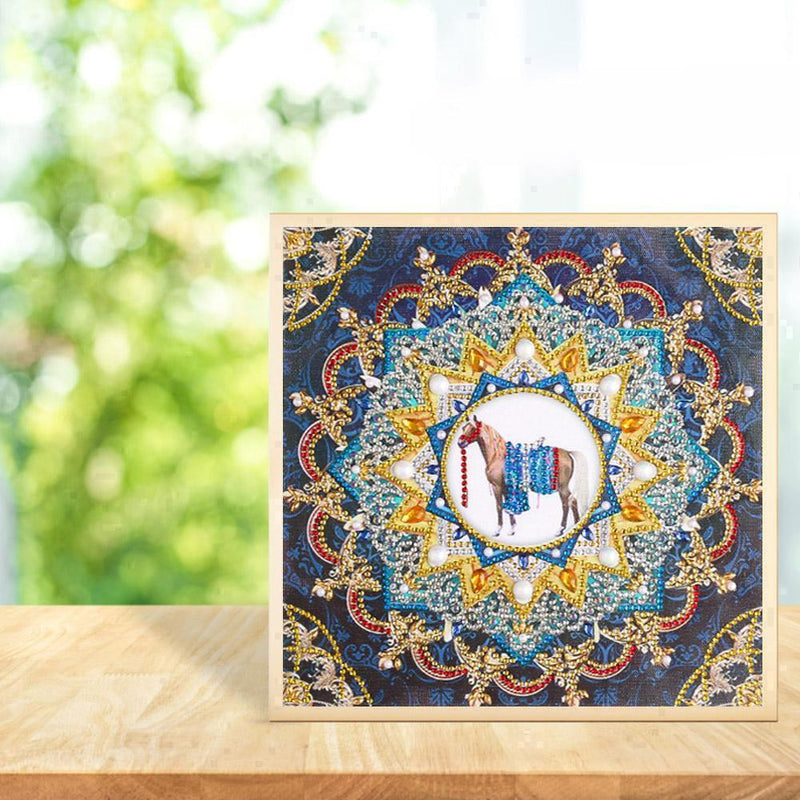 5D DIY Special Shaped Diamond Painting Mandala Cross Stitch Kits (DZ239)