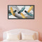 DIY Rhinestone Painting Kit Full Drill Round Diamond Mosaic Feather Room De