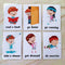 Kids Early Learning Flashcard Preschool Educational T1T8 Toys For Children T3W6