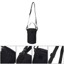 Outdoor Gas Canister Lamp Storage Bag Portable Water Bottle Cover (Black S)