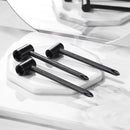 3pcs 7/8/6.35mm Guitar Pipe Hexagon Socket Metal Truss Rod Wrench (Black) Newly