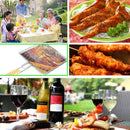 Barbecue Grilling Basket Grill BBQ Net Steak Meat Fish D3T4 Tool AU Holder Y5Y7
