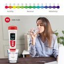 PH Meter Temperature Digital Tester Water Quality Monitor LCD Purity Test