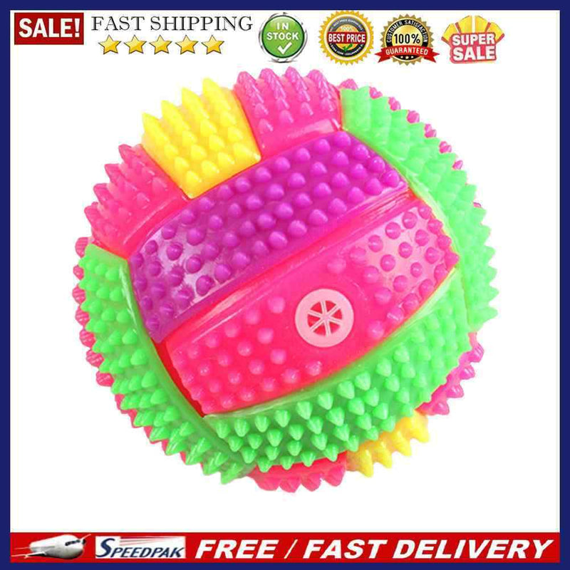 Jumping Activation Ball LED Light Up Sound Flashing Bouncing Vibrating Ball