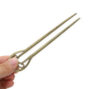 Care Styling Tools U-shaped hairpin Hairpin Metal Hair Stick Double wavy flower